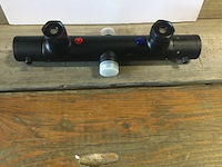 3x thermostatische badkranen, zwart - afbeelding 2 van  6