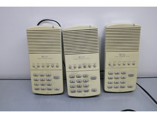 3x toa packet intercom system - afbeelding 5 van  7