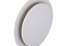 3x toevoer- en afvoerventiel ubbink, haelix rondo, zwart - afbeelding 1 van  2