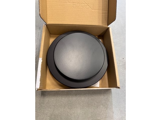 3x toevoer- en afvoerventiel ubbink, haelix rondo, zwart - afbeelding 2 van  2