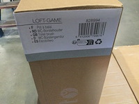 3x toiletborstel houder, loft game, 828994, zwart - afbeelding 3 van  3