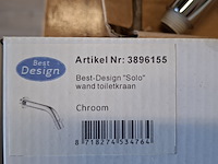 3x toiletkraan best design, solo - afbeelding 4 van  5