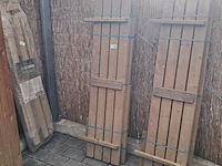 3x tuinbank, o.a. hillhout - afbeelding 1 van  9