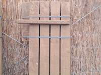 3x tuinbank, o.a. hillhout - afbeelding 3 van  9