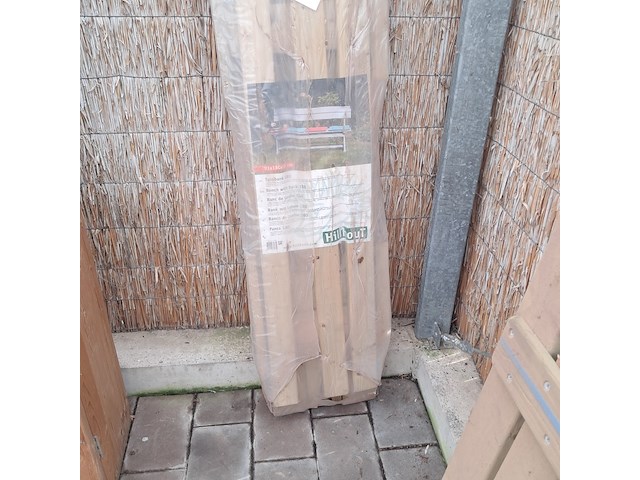 3x tuinbank, o.a. hillhout - afbeelding 7 van  9