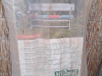 3x tuinbank, o.a. hillhout - afbeelding 9 van  9