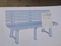 3x tuinbank, orchidea, bianco - afbeelding 2 van  4