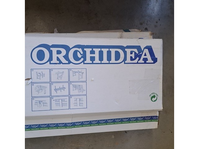 3x tuinbank, orchidea, bianco - afbeelding 3 van  4