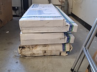 3x tuinbank, orchidea, bianco - afbeelding 4 van  4