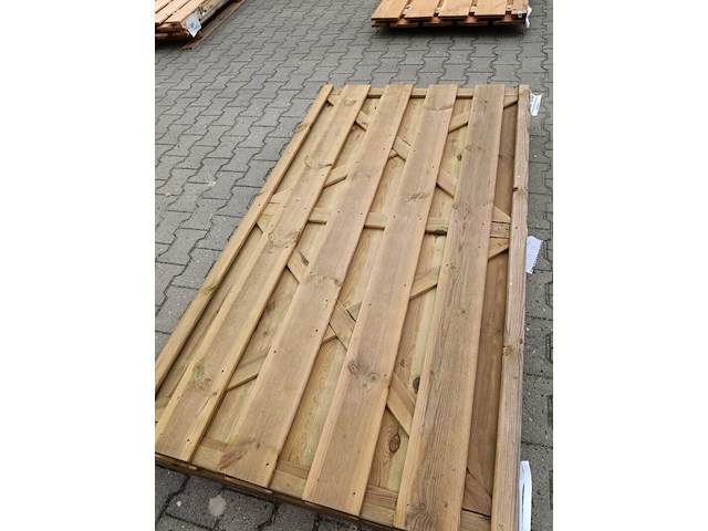 3x tuindeur - afbeelding 1 van  3