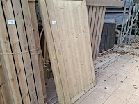 3x tuinscherm hillhout, grenen - afbeelding 2 van  3