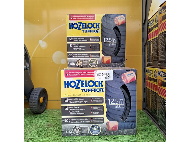 3x tuinslang, hozelock, tuffhoze - afbeelding 1 van  4