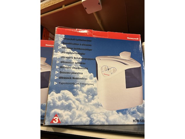 3x ultrasone luchtbevochtiger, 2x radiator w.o. honeywell, brugman - afbeelding 3 van  6