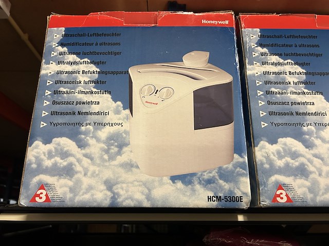 3x ultrasone luchtbevochtiger honeywell - afbeelding 2 van  4