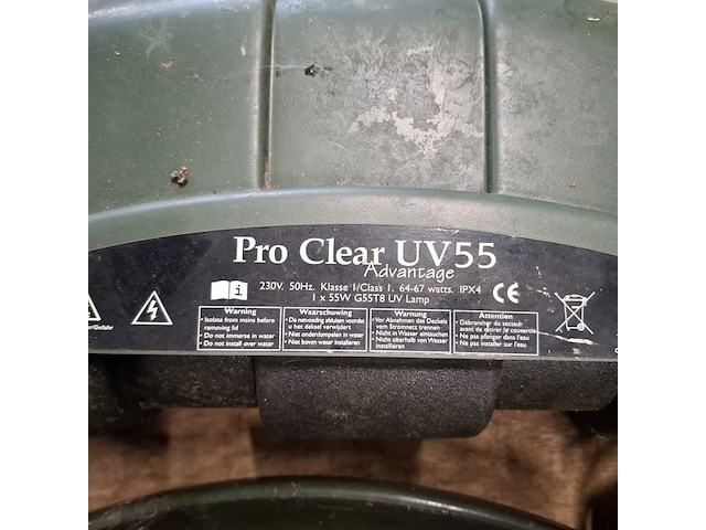 3x uv lamp t.b.v. vijver pro clear, uv55 advantage - afbeelding 5 van  5