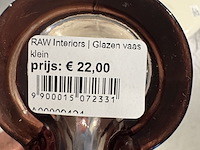 3x vaas, roze - afbeelding 2 van  3