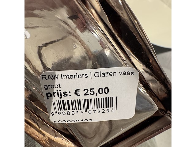 3x vaas, roze - afbeelding 3 van  3