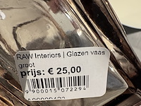 3x vaas, roze - afbeelding 3 van  3