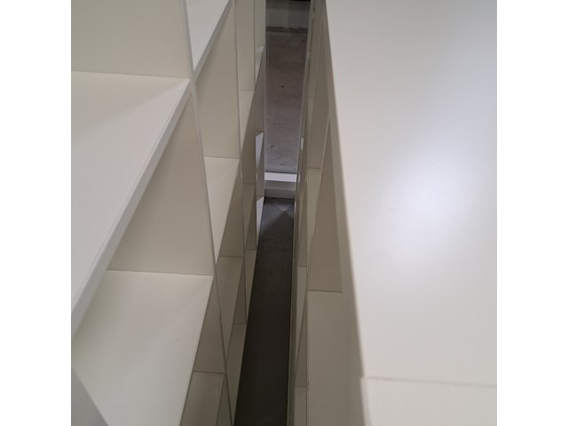 3x vakkenkast en 1x dossierladekast o.a. ikea, wit en zwart - afbeelding 5 van  5