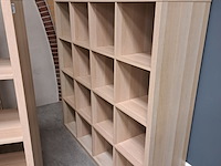 3x vakkenkast ikea, kallax, beuken - afbeelding 5 van  5