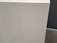 3x vakkenkast ikea, kallax, wit - afbeelding 3 van  5