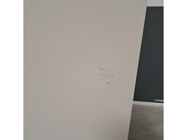 3x vakkenkast ikea, kallax, wit - afbeelding 4 van  5