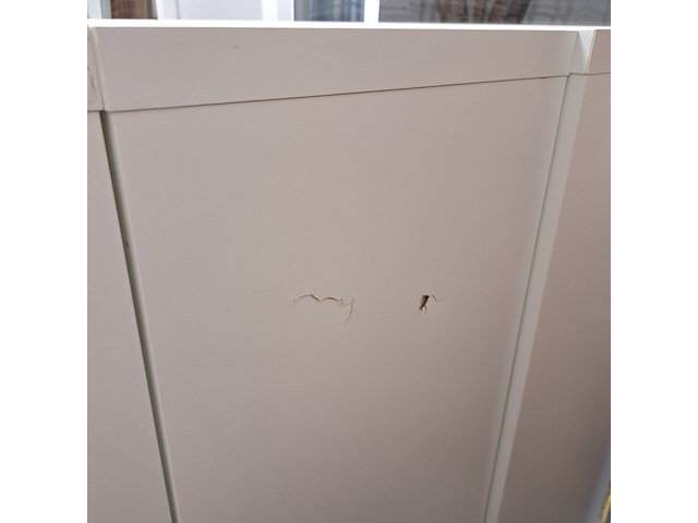 3x vakkenkast ikea, kallax, wit - afbeelding 5 van  5
