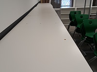3x vakkenkast ikea, kallax, wit - afbeelding 3 van  5