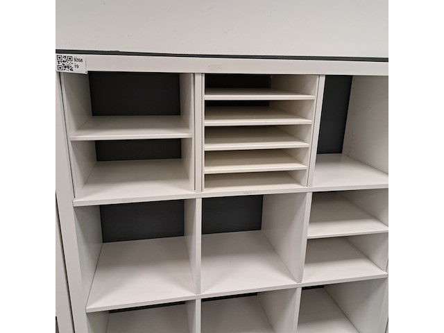 3x vakkenkast ikea, kallax, wit - afbeelding 4 van  5
