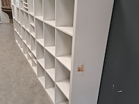 3x vakkenkast ikea, kallax, wit - afbeelding 5 van  5