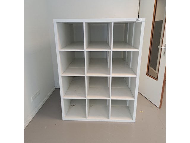 3x vakkenkast ikea, kallax, wit - afbeelding 5 van  5