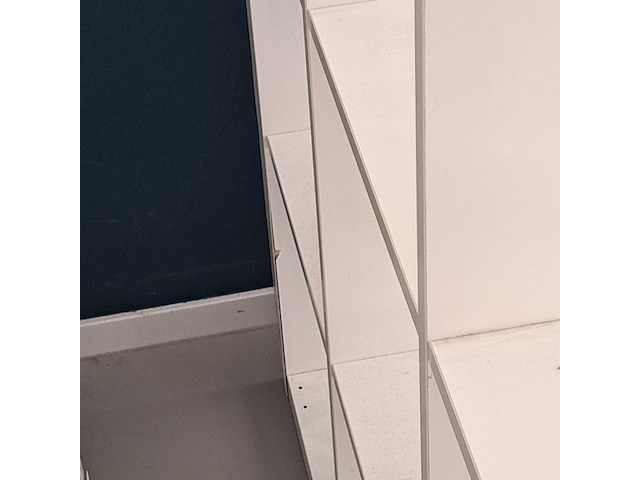 3x vakkenkast ikea, kallax, wit - afbeelding 4 van  6