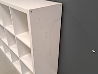 3x vakkenkast ikea, kallax, wit - afbeelding 4 van  7