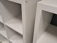 3x vakkenkast ikea, kallax, wit - afbeelding 7 van  7