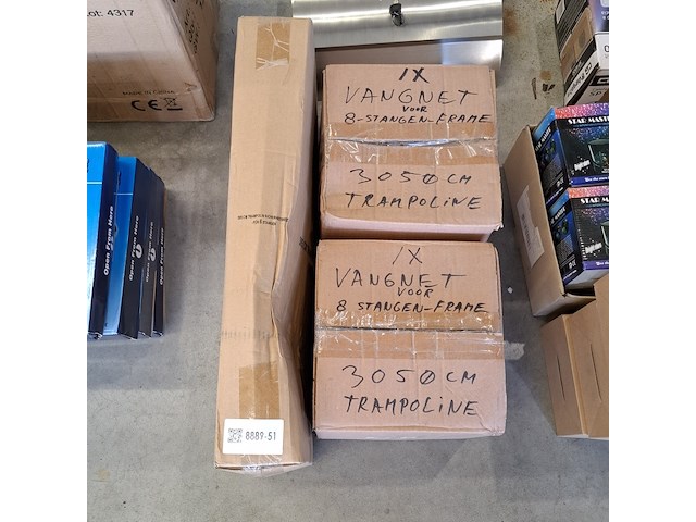 3x vangnet t.b.v. trampoline - afbeelding 2 van  6
