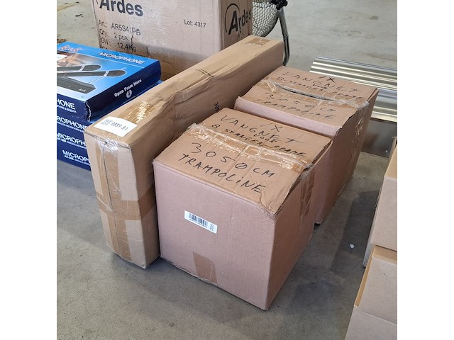 3x vangnet t.b.v. trampoline - afbeelding 3 van  6