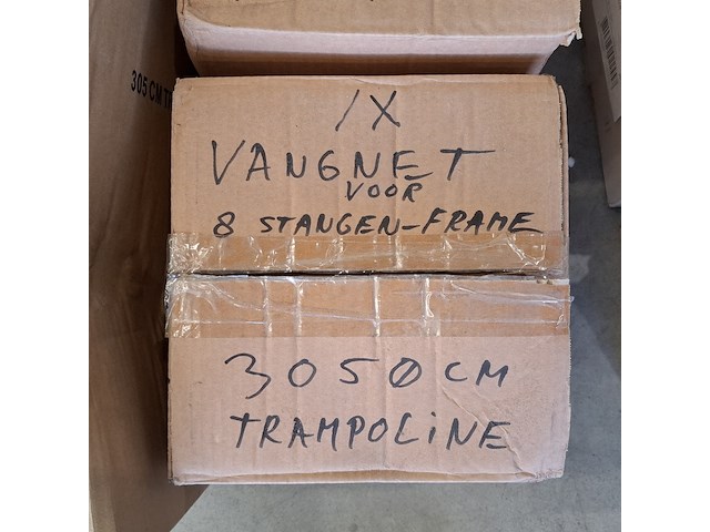 3x vangnet t.b.v. trampoline - afbeelding 4 van  6