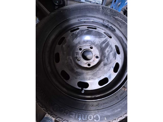 3x velg met band, continental, zwart - afbeelding 2 van  4