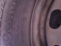 3x velg met band, continental, zwart - afbeelding 3 van  4