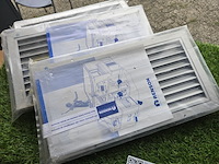 3x ventilatie rooster dubbel renson - afbeelding 1 van  4