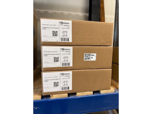 3x verdeler therminon, flexline, , 8-groeps - afbeelding 1 van  2