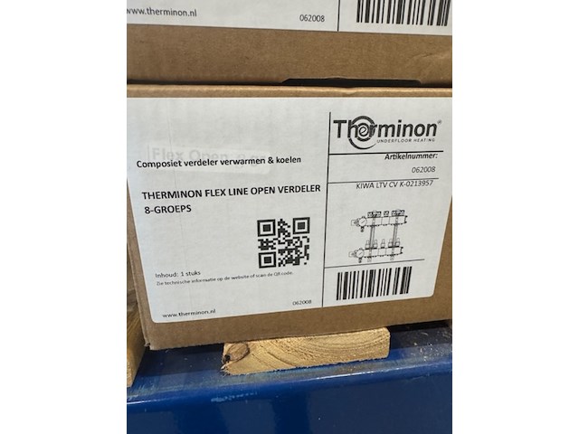 3x verdeler therminon, flexline, , 8-groeps - afbeelding 2 van  2