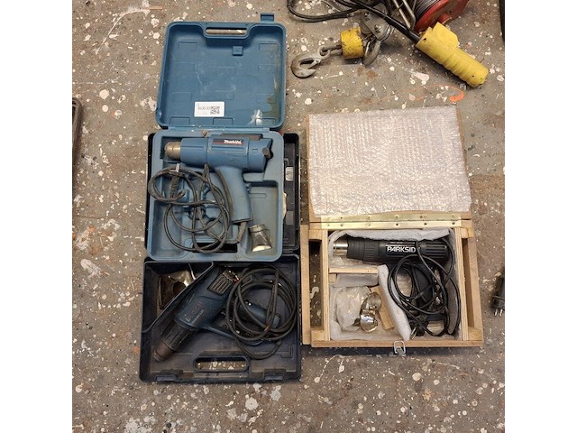 3x verfbrander o.a. makita en bosch - afbeelding 1 van  13