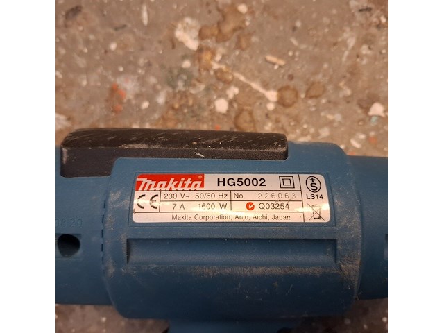 3x verfbrander o.a. makita en bosch - afbeelding 13 van  13