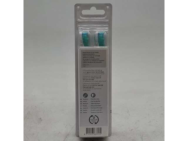 3x verpakking a 4x opzetborstel, phillips, sonicare c1 - afbeelding 1 van  8