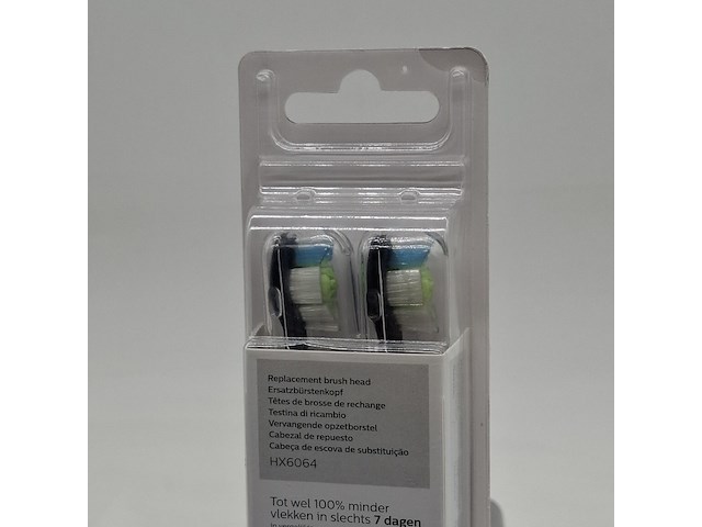 3x verpakking a 4x opzetstuk t.b.v tandenborstel, phillips, sonicare w2 - afbeelding 2 van  5