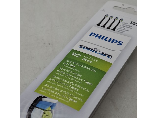 3x verpakking a 4x opzetstuk t.b.v tandenborstel, phillips, sonicare w2 - afbeelding 4 van  5