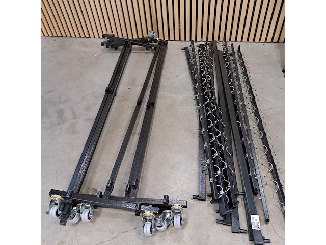 3x verrijdbare kapstok - afbeelding 3 van  3