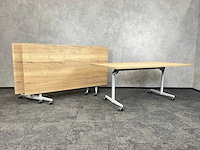 3x verrijdbare klaptafel 180x90