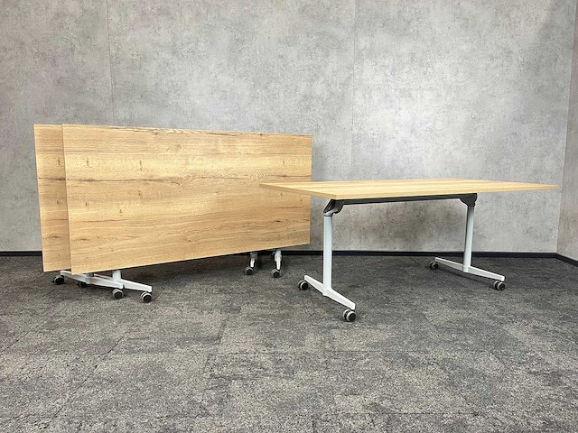 3x verrijdbare klaptafel 180x90 - afbeelding 1 van  9